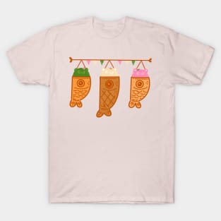 Ice Cream Cats Koinobori T-Shirt